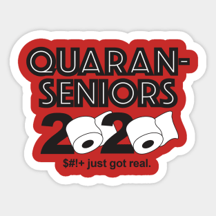 Quaran-Seniors 2020 Sticker